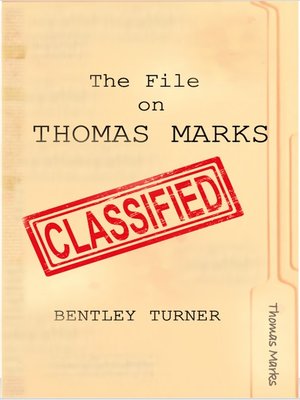 cover image of The File on Thomas Marks
